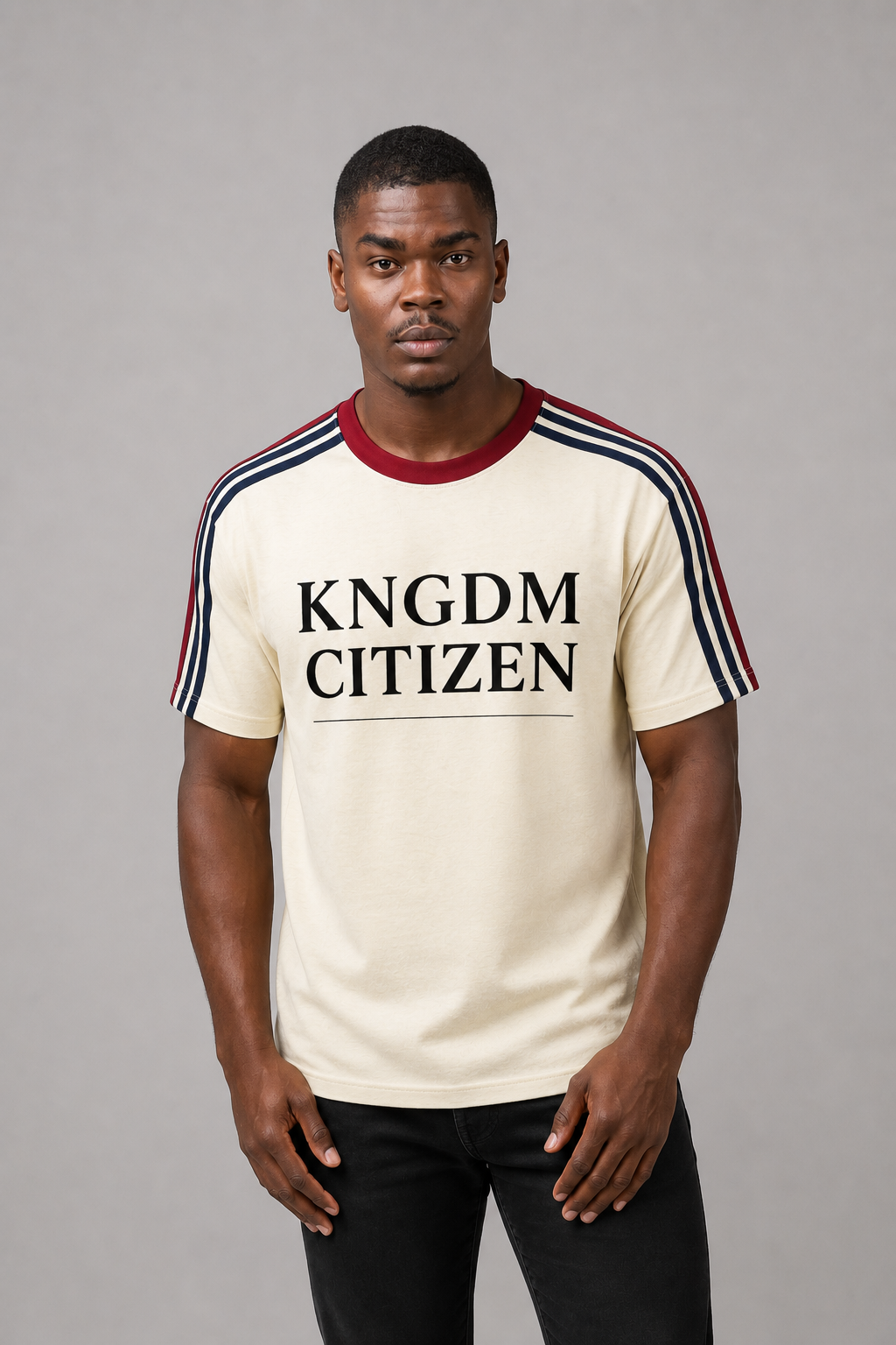 KNGDM Citizen Colorblock Striped T-Shirt
