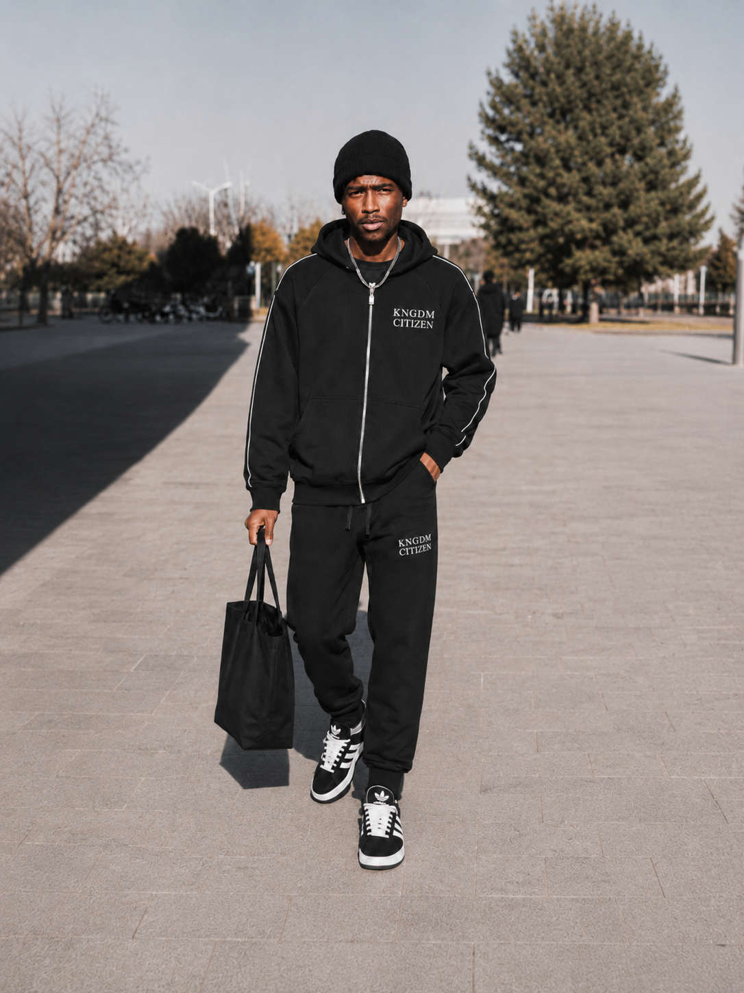 KNGDM Citizen Raglan Zipped Hoodie & Jogger Set
