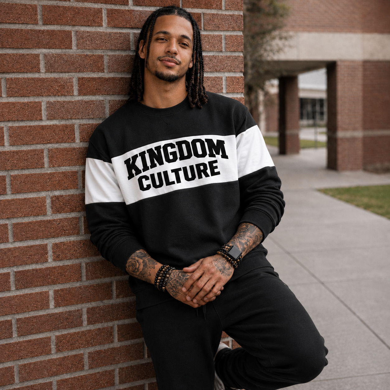 Kingdom Culture Varsity Crewneck