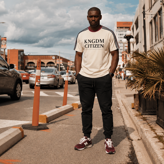 KNGDM Citizen Colorblock Striped T-Shirt