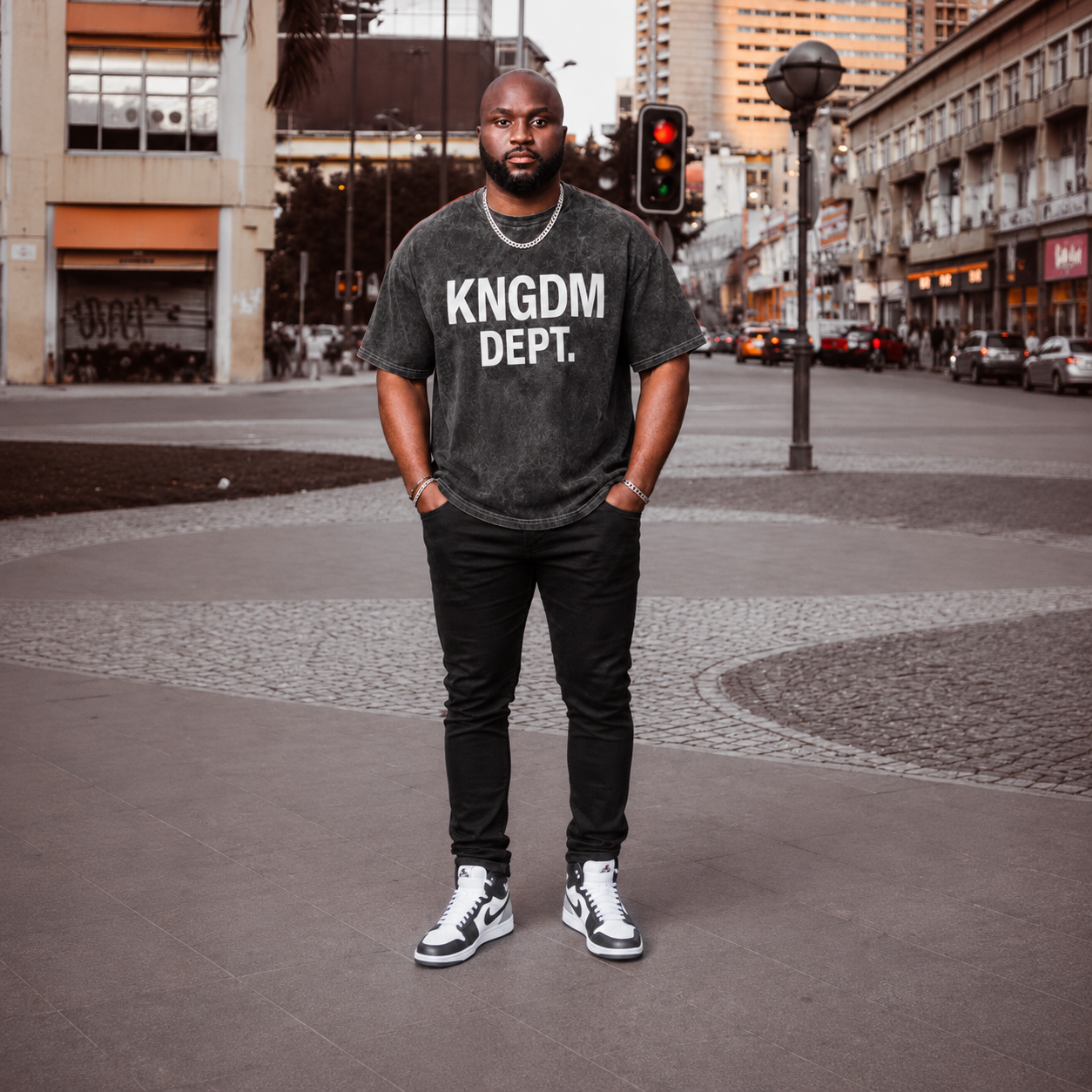 KNGDM Dept Mineral Washed Tee