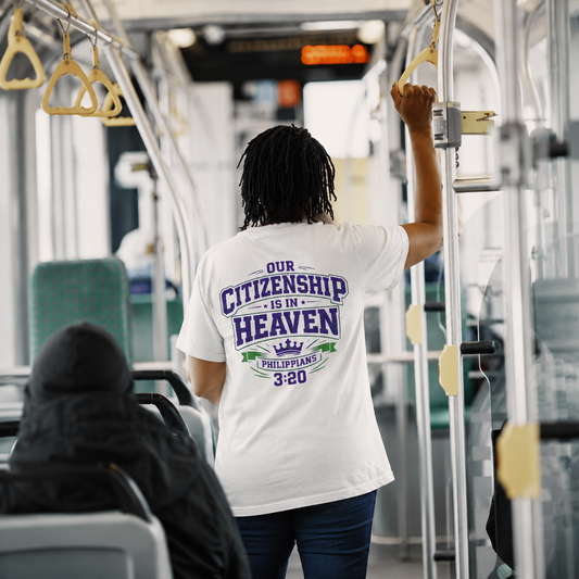 Kingdom Citizen Badge White Tee