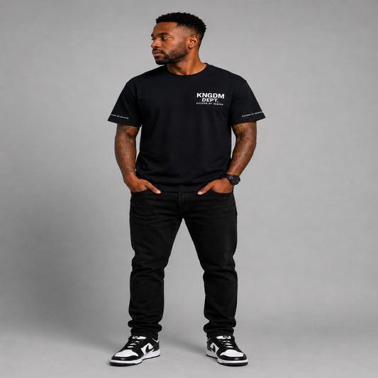 KNGDM Dept Oversized Cotton T-Shirt
