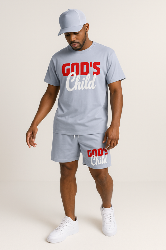 God's Child Silver Matching Set