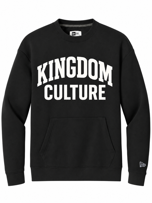 Kingdom Culture Pocketed Crew + FREE TEE - Black