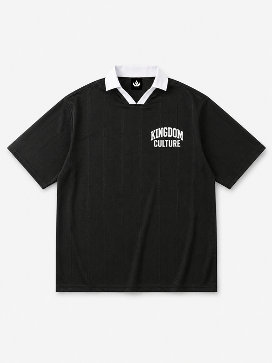 Kingdom Culture Striped Soccer Jersey
