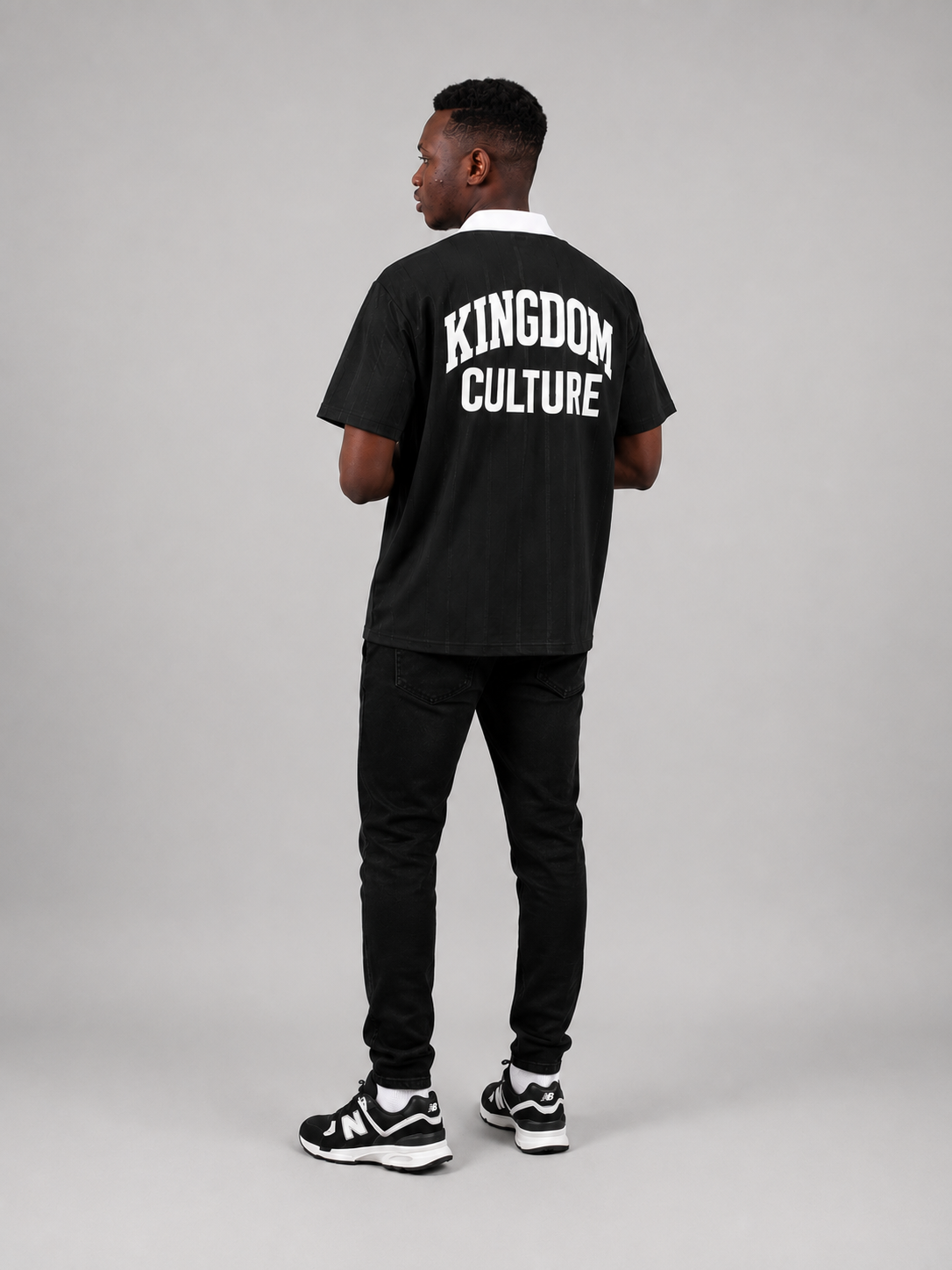 Kingdom Culture Striped Soccer Jersey