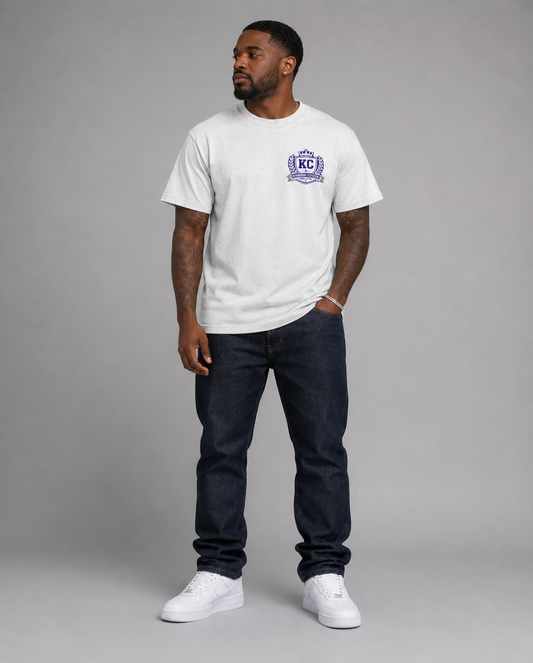 Kingdom Citizen Badge White Tee