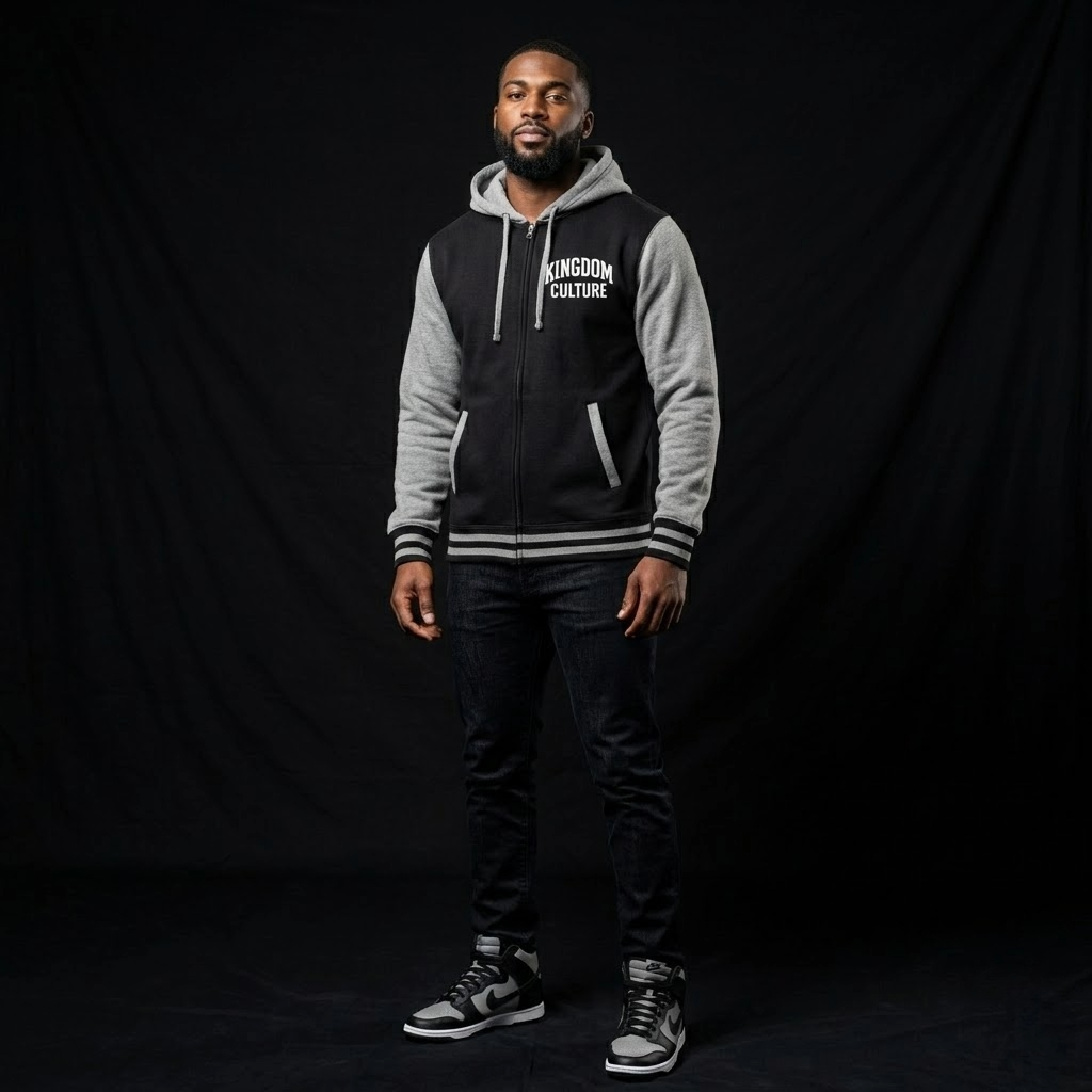 Kingdom Culture Letterman Hoodie
