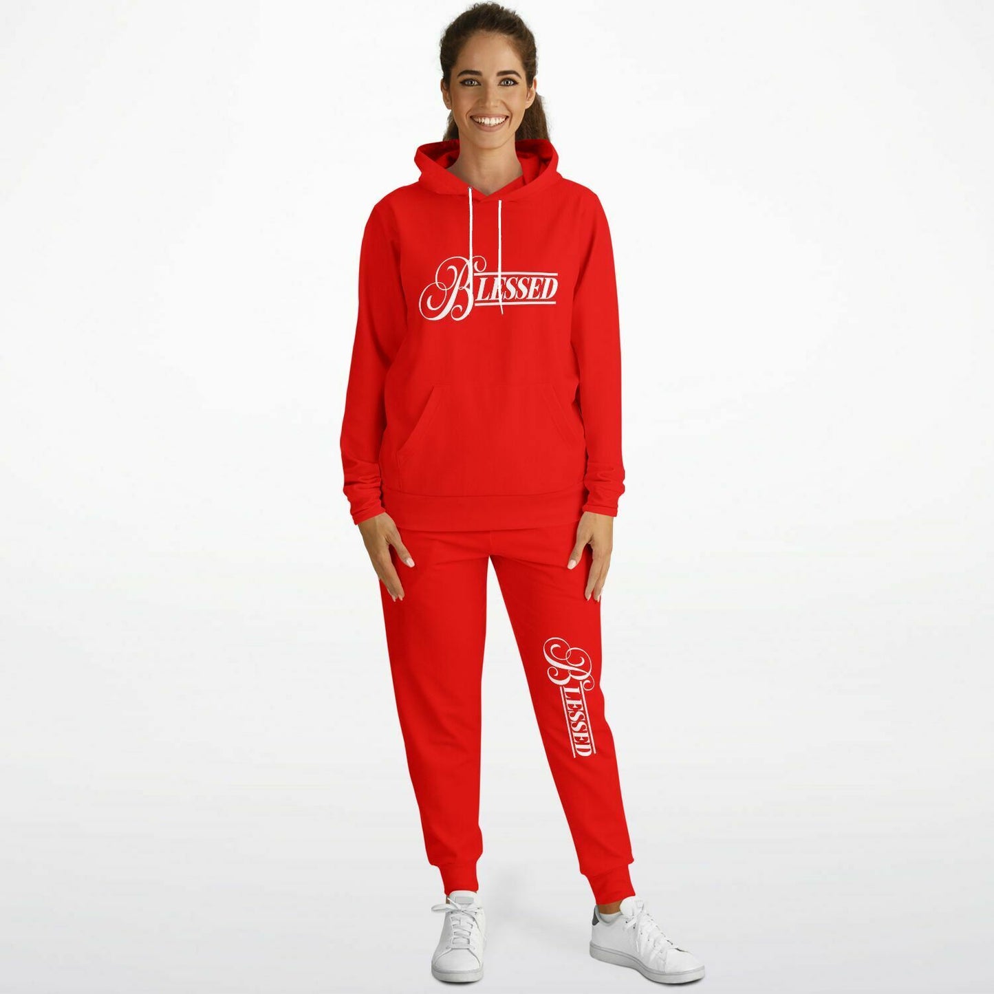 Blessed Sweatsuit - Red