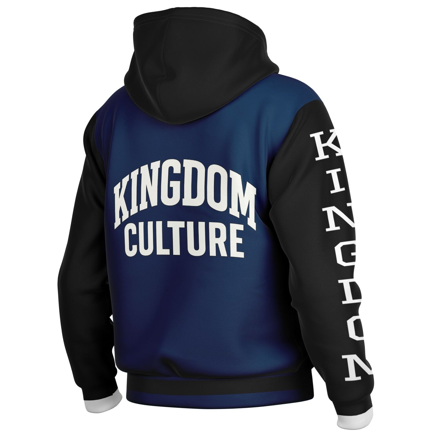 Kingdom Culture Hooded Baseball Jacket