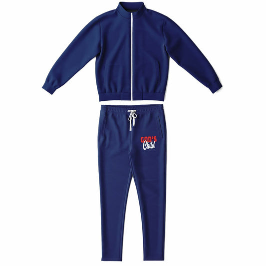 God's Child Navy Blue Tracksuit