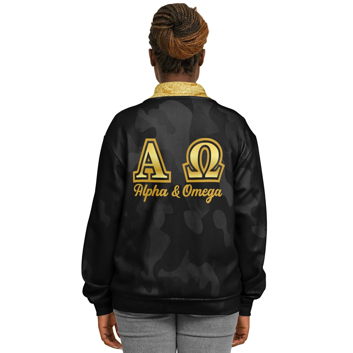 Alpha & Omega Varsity Jacket