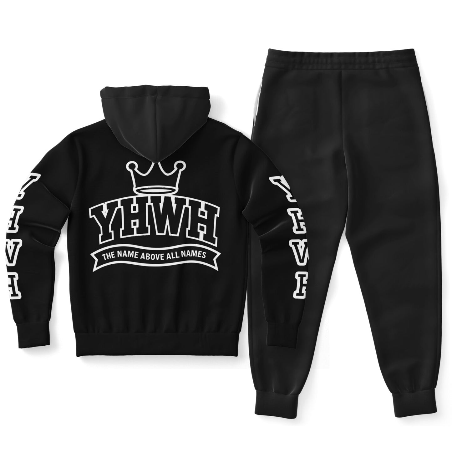 YHWH Black Sweatsuit
