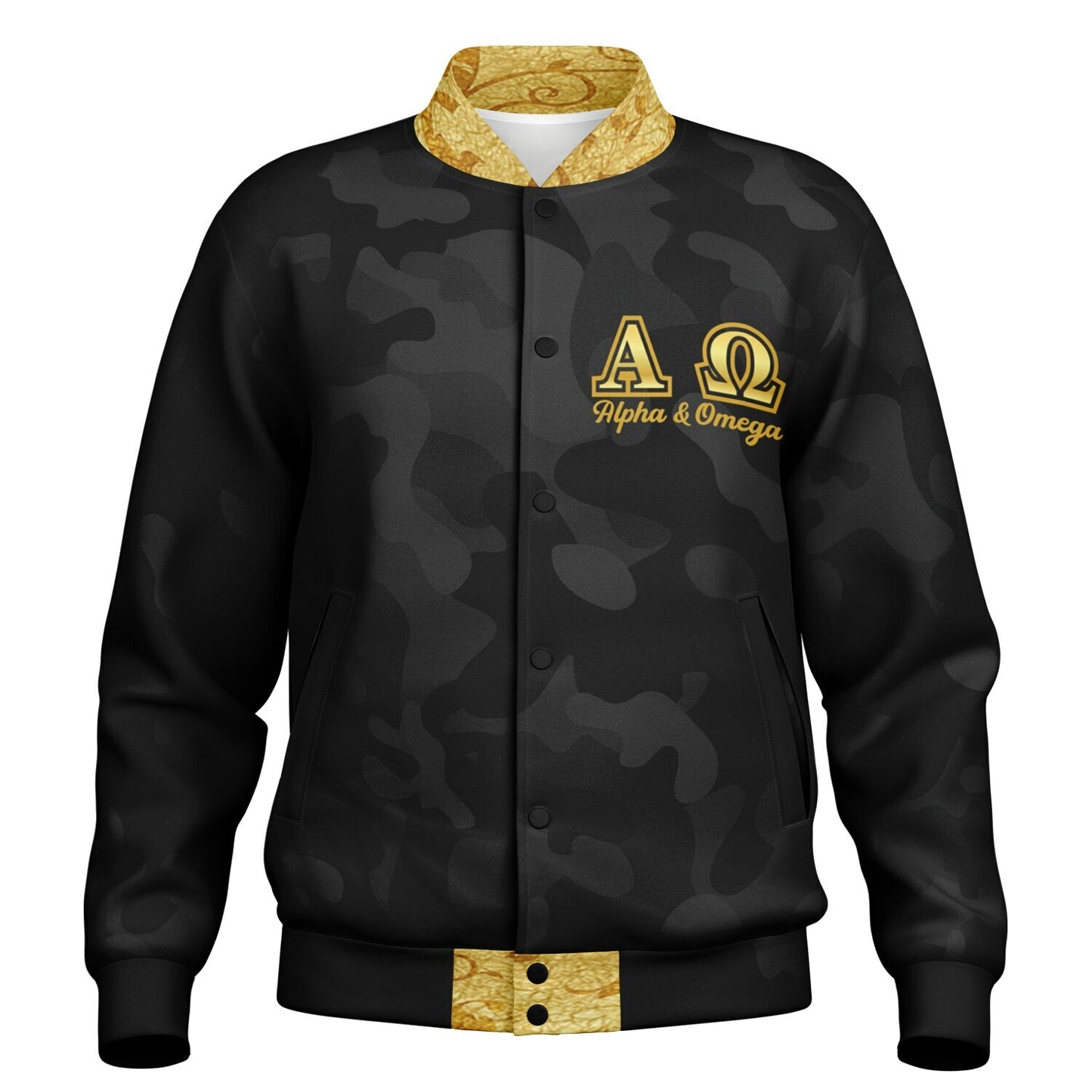 Alpha & Omega Varsity Jacket