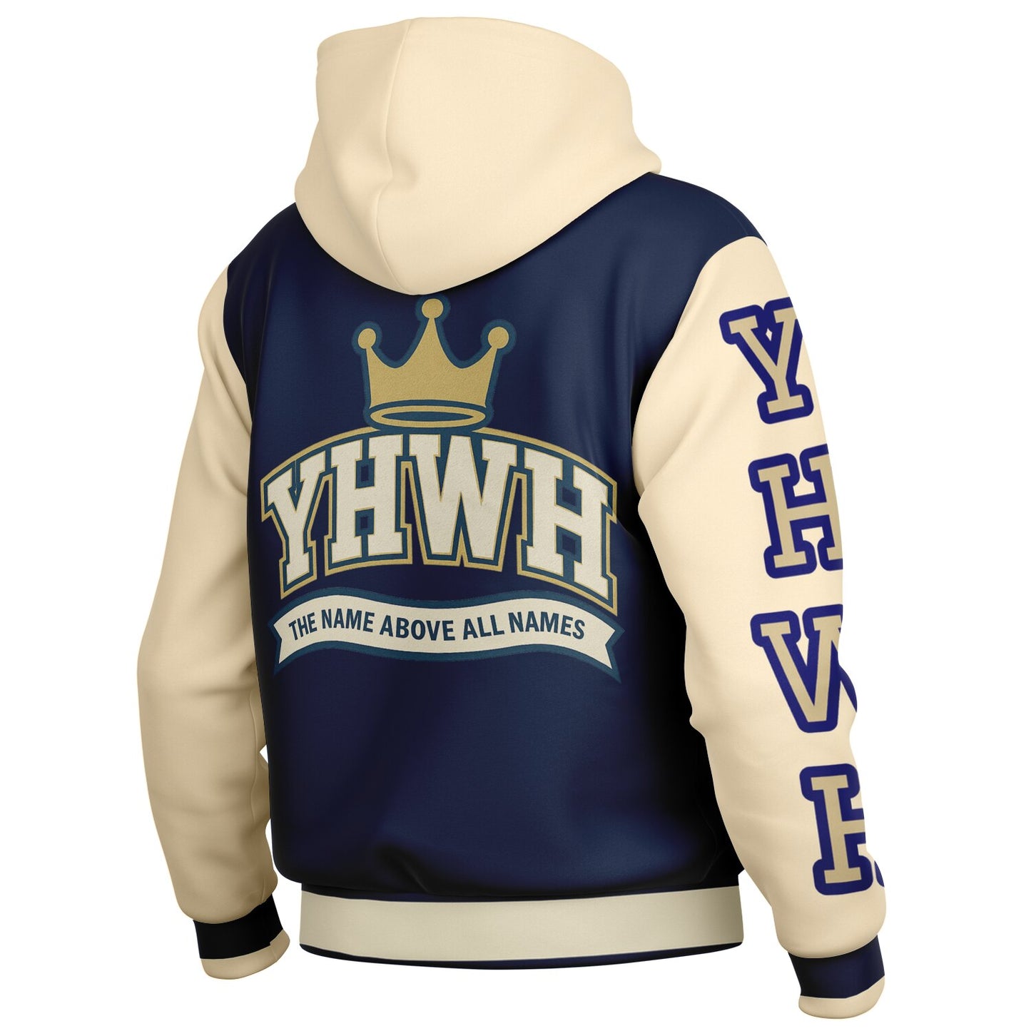 YHWH Hooded Baseball Jacket