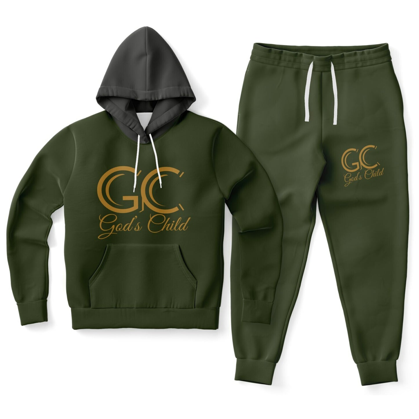 God's Child Sweat Suit (Olive)