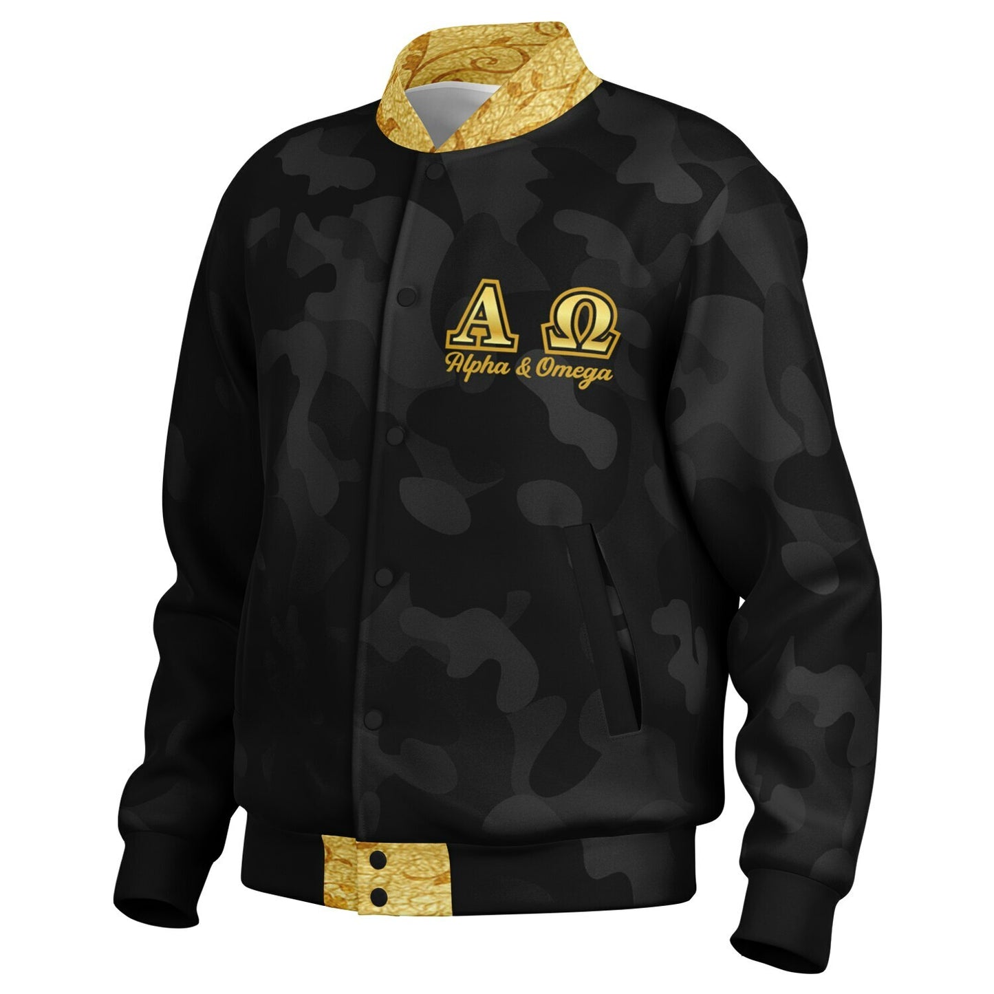 Alpha & Omega Varsity Jacket