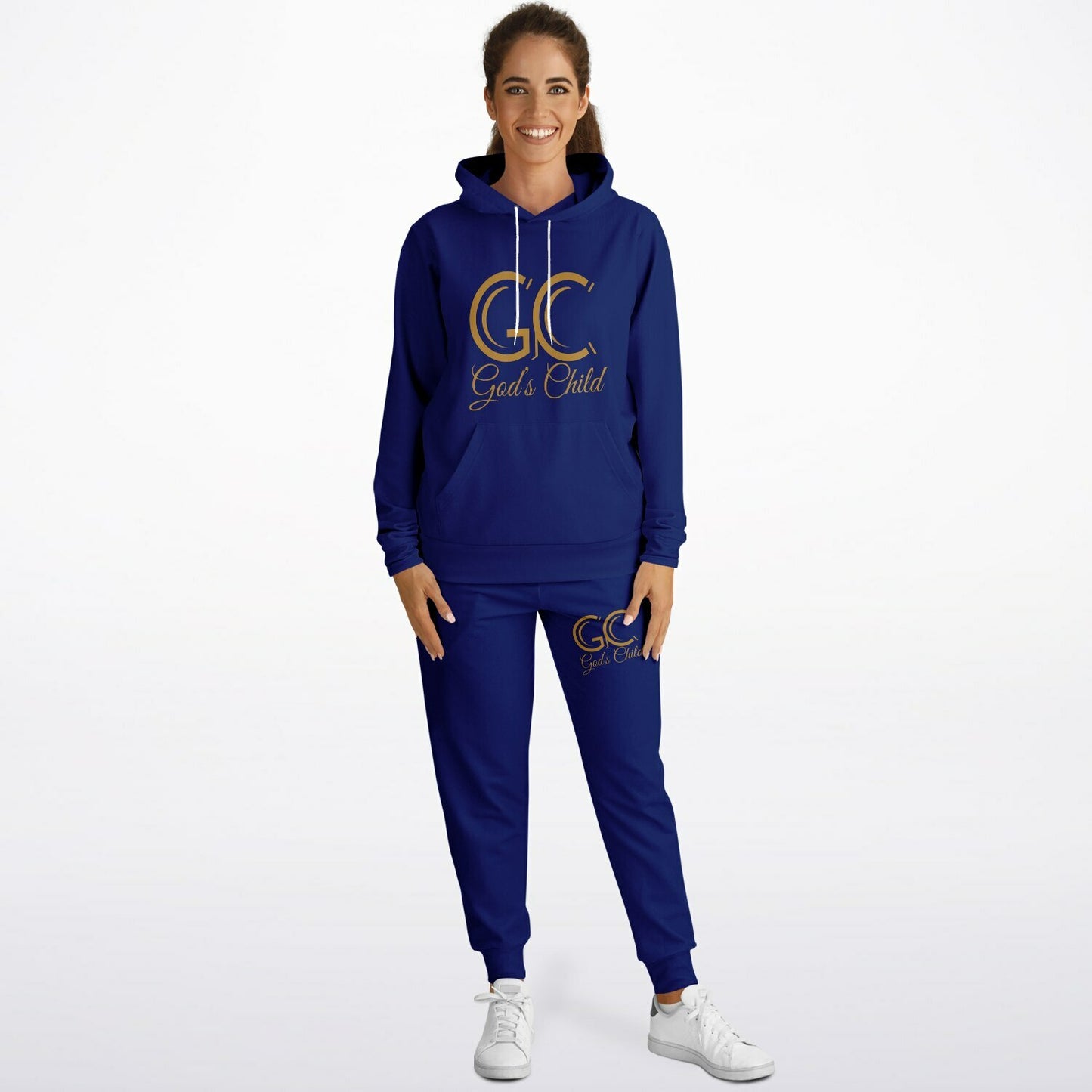 God's Child Sweat Suit (Blue)