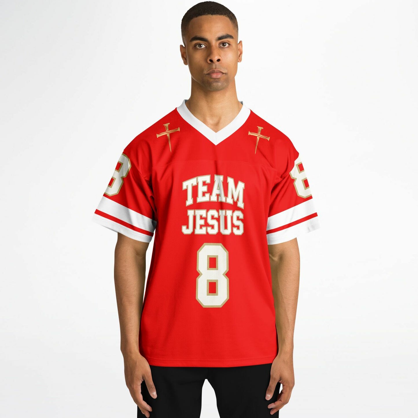 Team Jesus Football Jersey