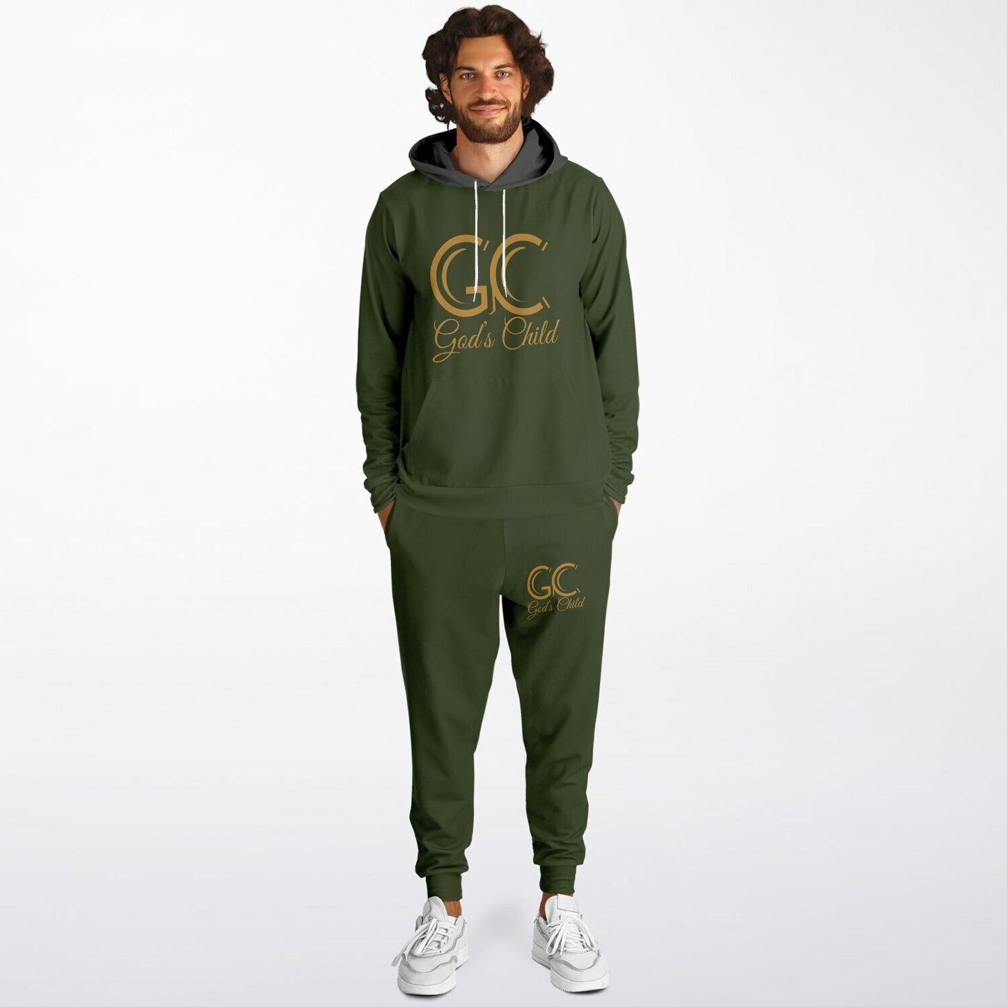 God's Child Sweat Suit (Olive)