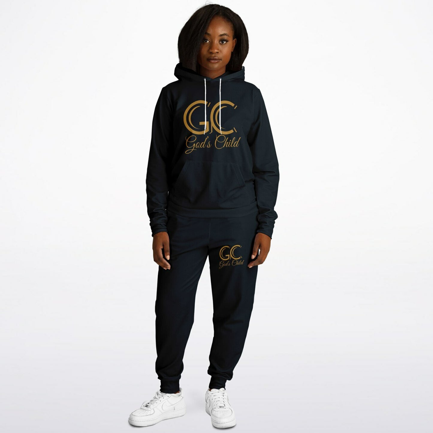 God's Child Sweat Suit (Black)