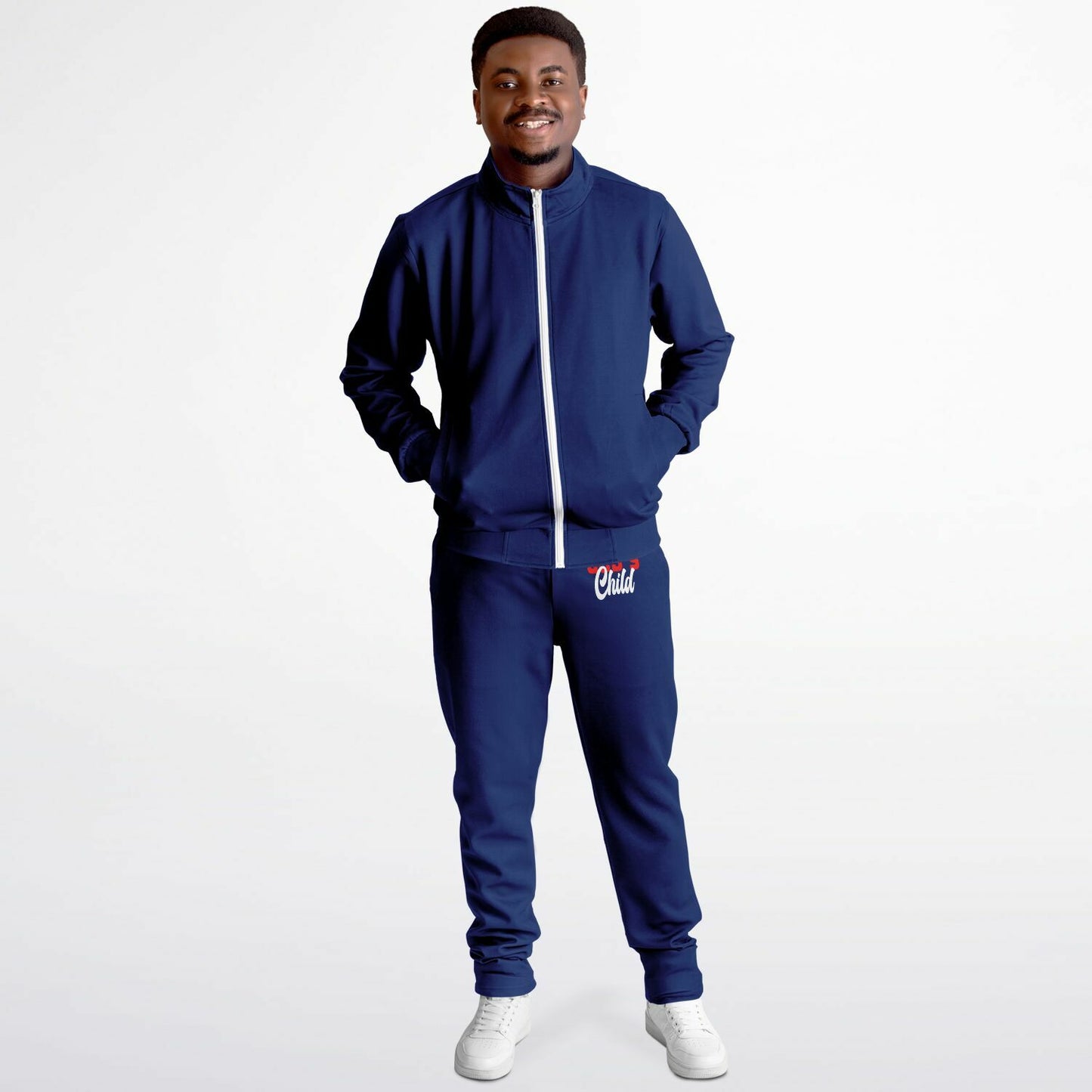 God's Child Navy Blue Tracksuit