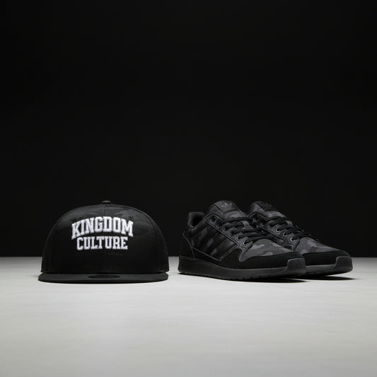 Flag Black/ Black Camo - FRONT