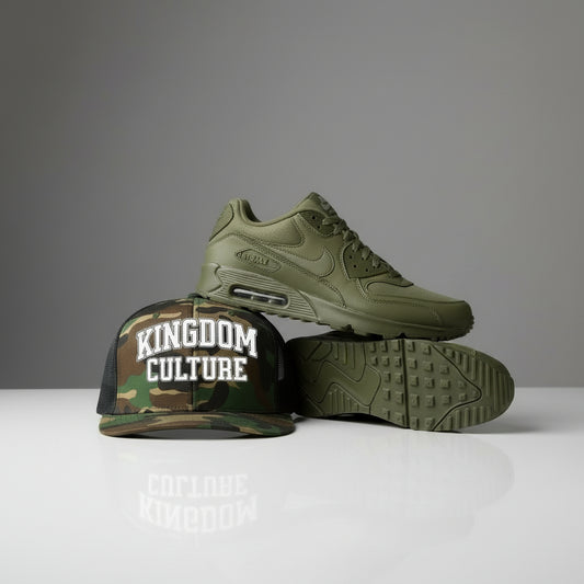 Green Camo/ Black - FRONT