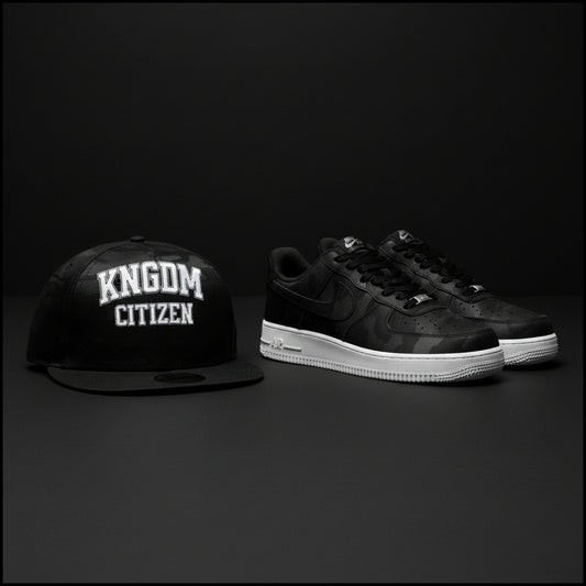 Flag Black/ Black Camo - FRONT