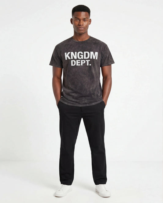 KNGDM Dept Mineral Washed Tee