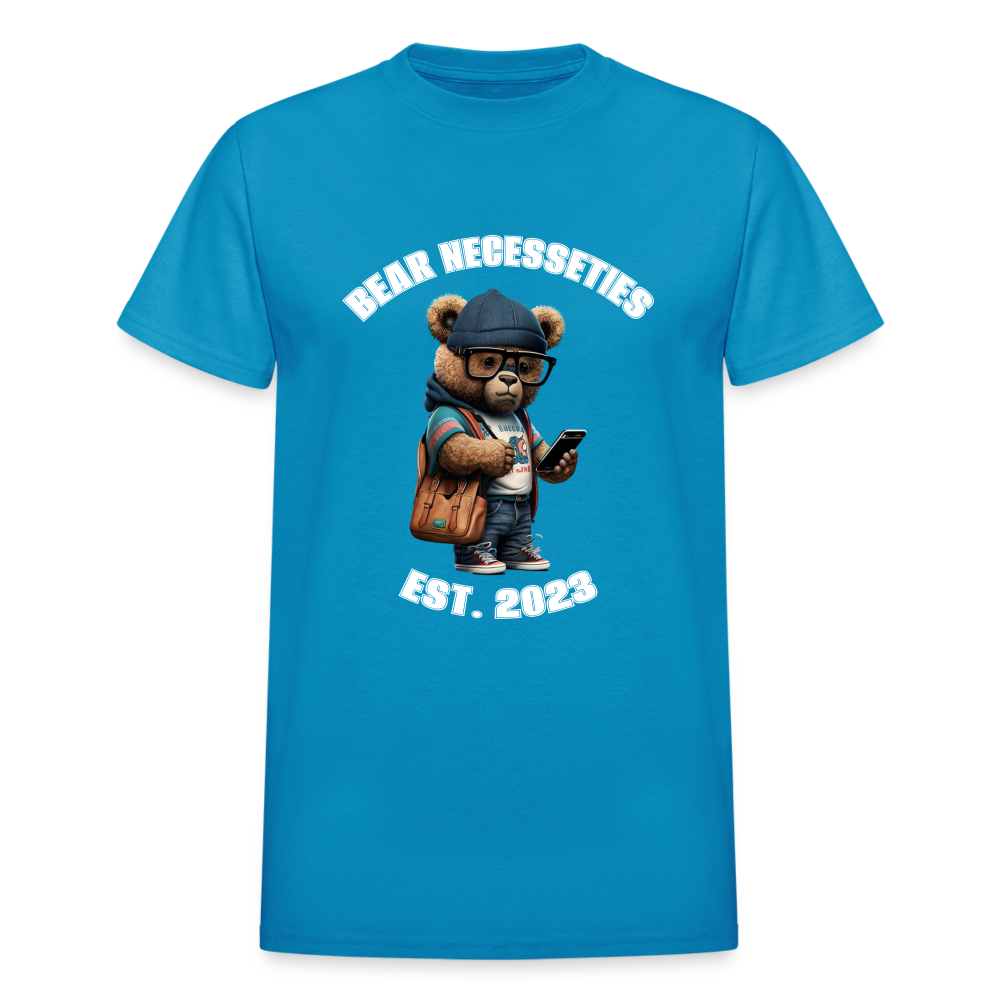 Bear NecessetiesT-Shirt - turquoise