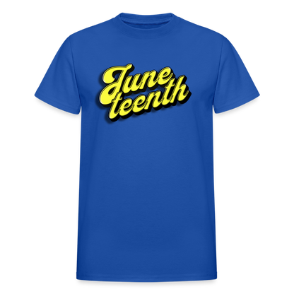 Juneteenth Unisex T-Shirt - royal blue