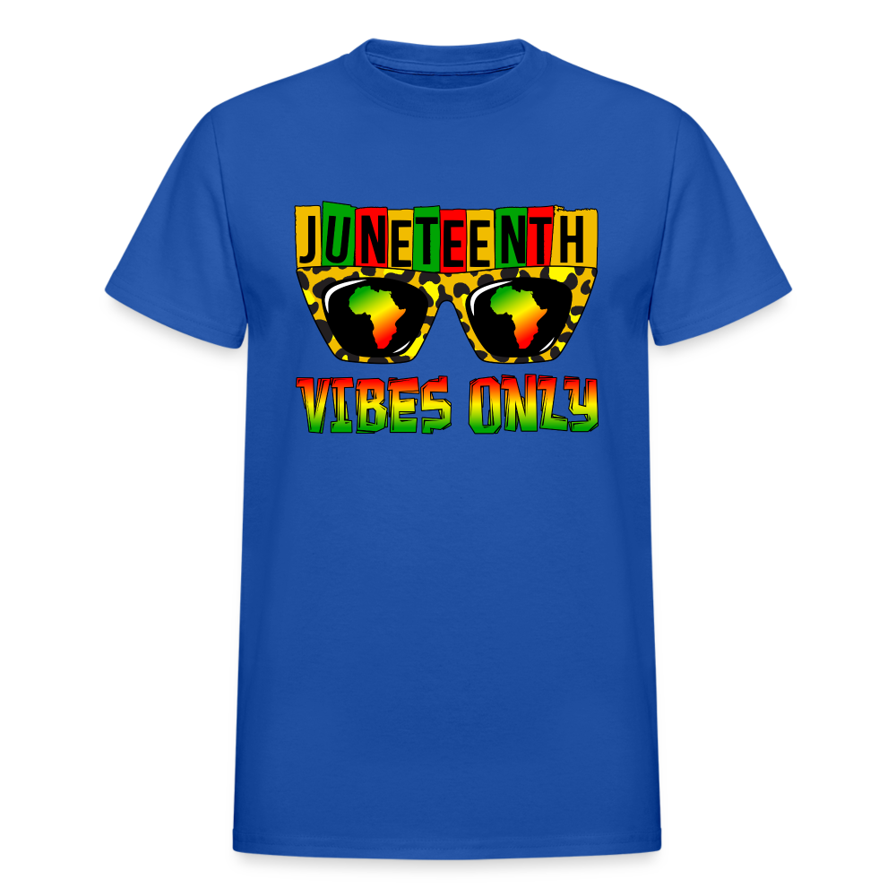 Juneteenth Vibes Unisex T-Shirt - royal blue