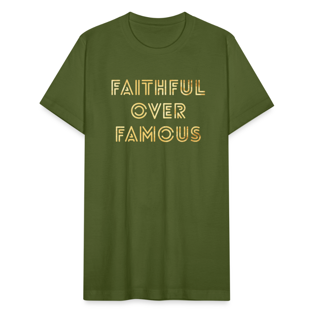 Faithful Over Famous - olive