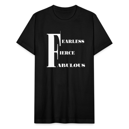 Fearless, Fierce & Fabulous Women's T-Shirt - black