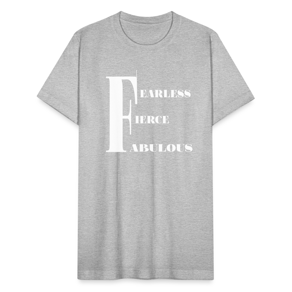 Fearless, Fierce & Fabulous Women's T-Shirt - heather gray