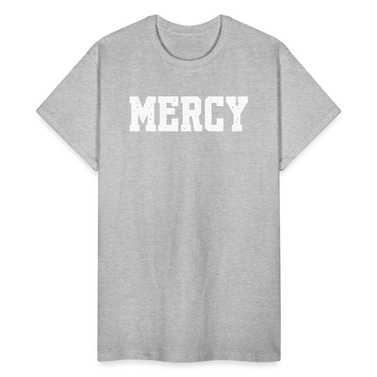 Mercy Unisex T-Shirt - heather gray
