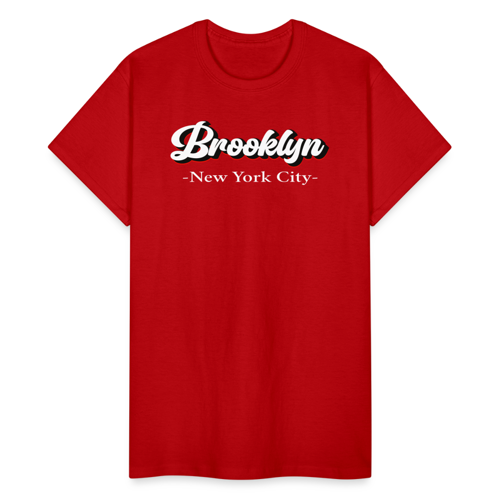 Brooklyn NYC Unisex T-Shirt - red