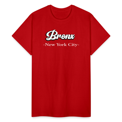 Bronx NYC Unisex T-Shirt - red