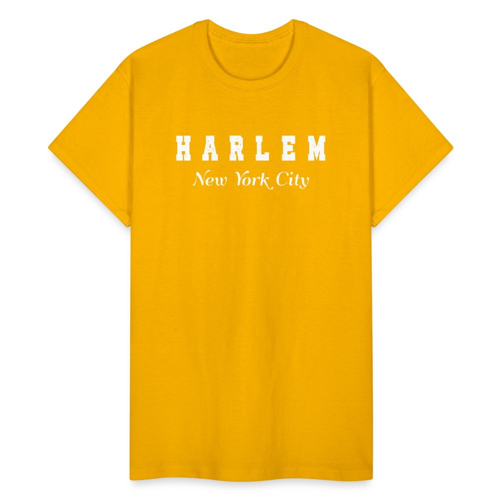 Harlem Unisex T-Shirt - gold
