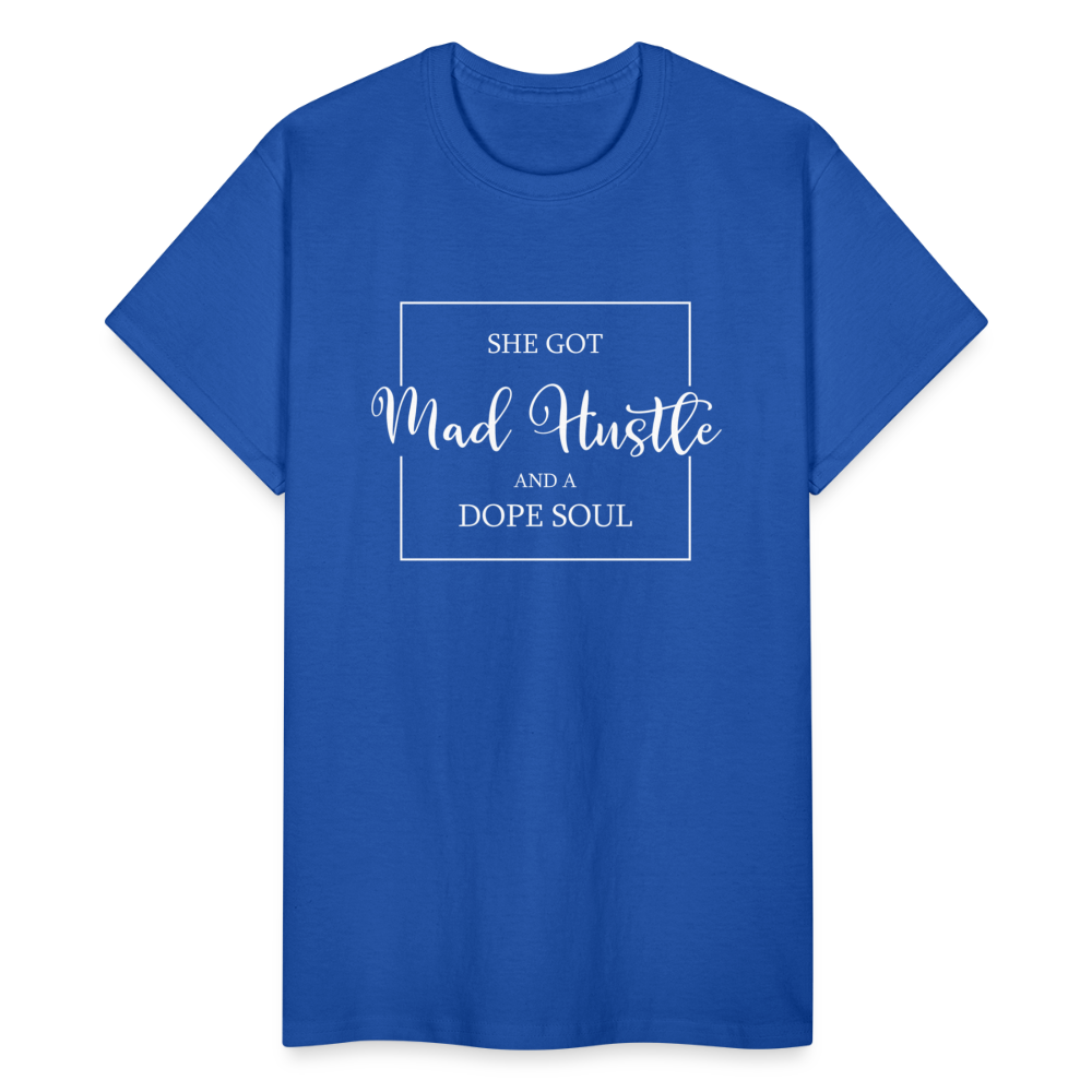 She Got Mad Hustle T-Shirt - royal blue