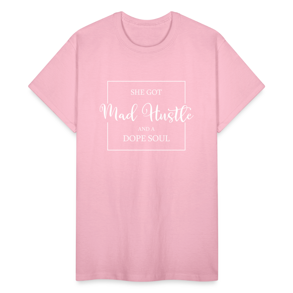She Got Mad Hustle T-Shirt - light pink