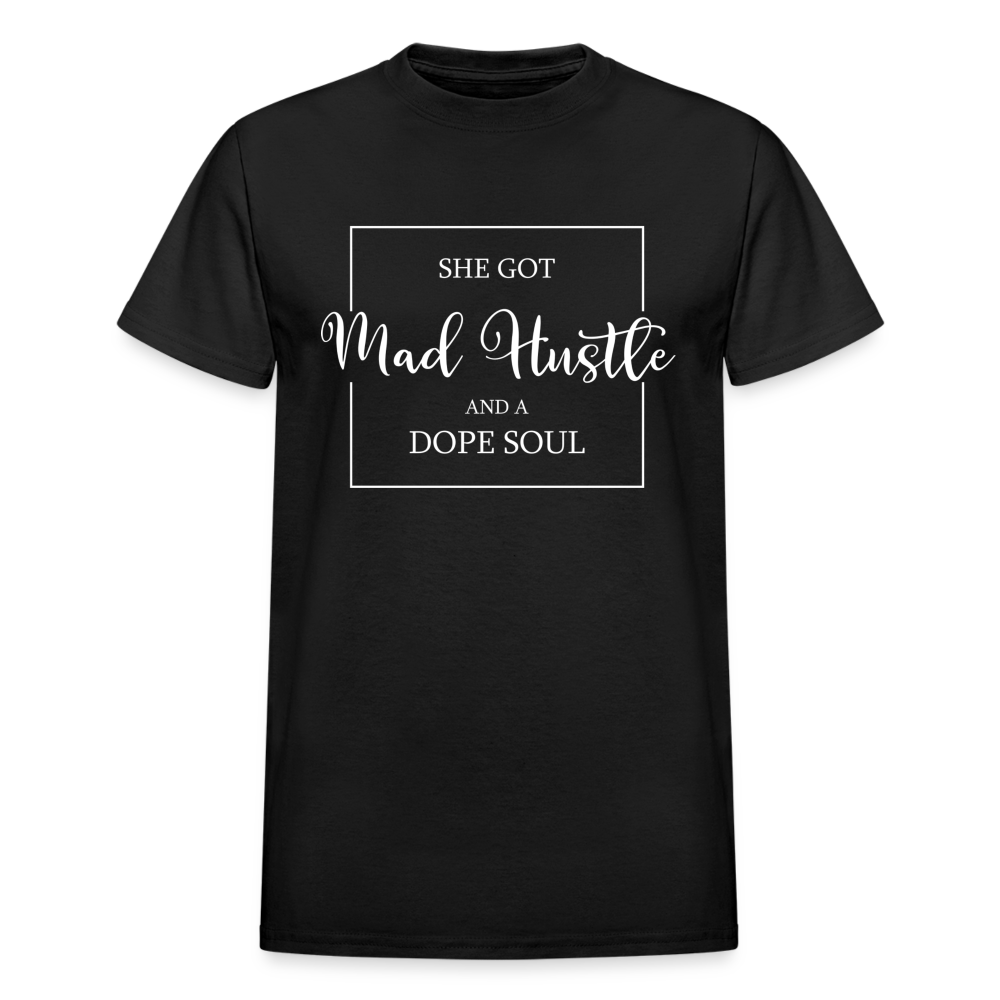 She Got Mad Hustle T-Shirt - black