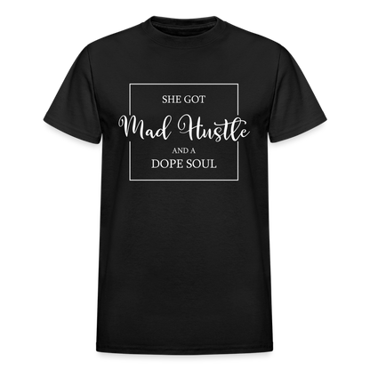 She Got Mad Hustle T-Shirt - black