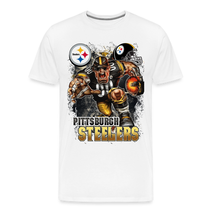 Steelers Fan T-Shirt - white