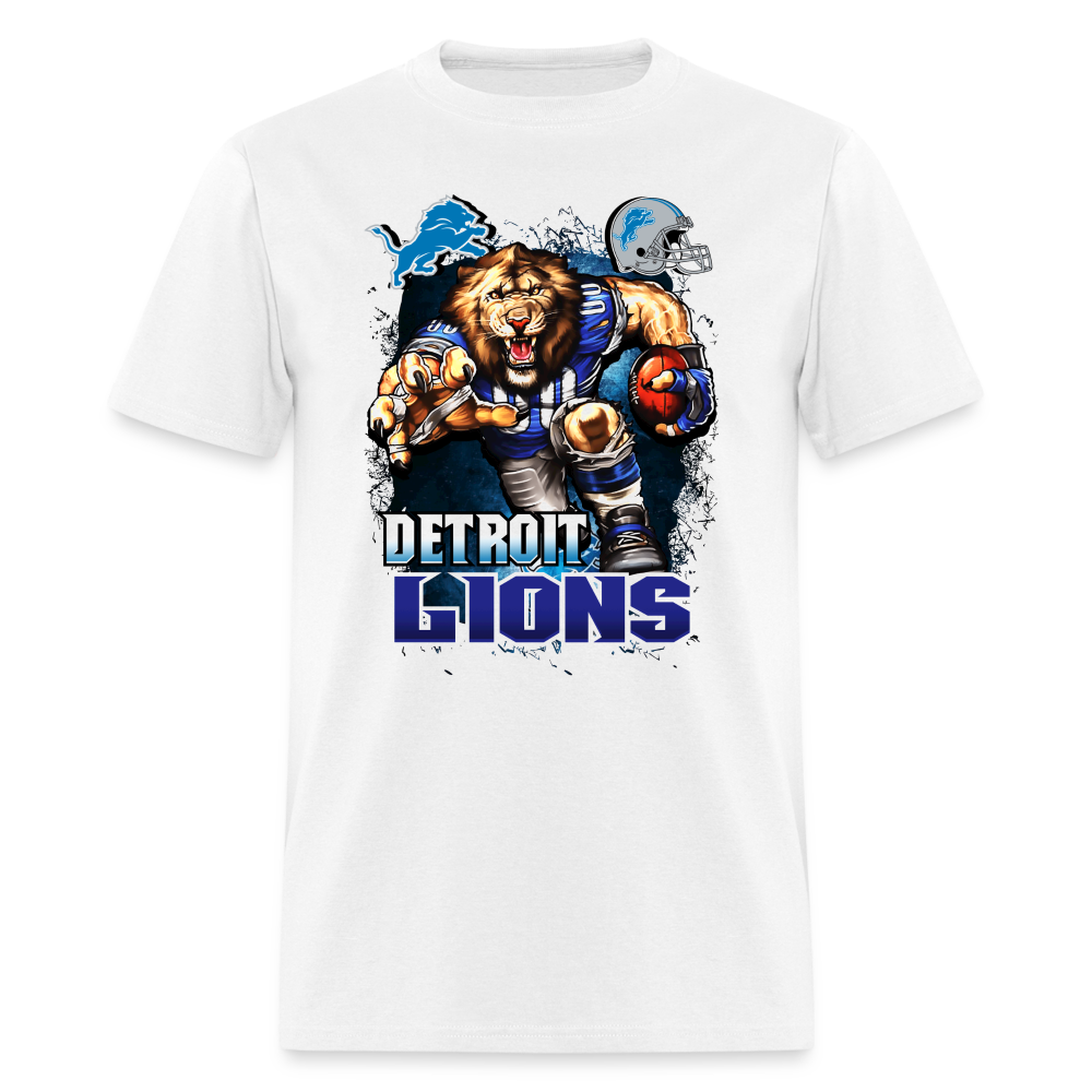 Lions Fan Unisex T-Shirt - white