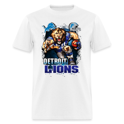 Lions Fan Unisex T-Shirt - white