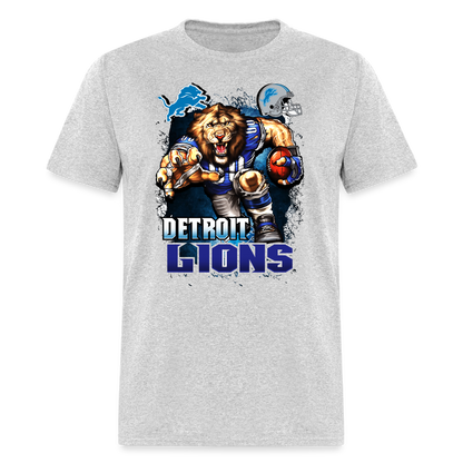Lions Fan Unisex T-Shirt - heather gray