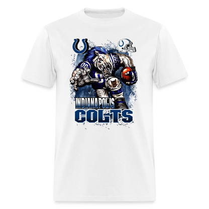 Colts Fan Unisex T-Shirt - white
